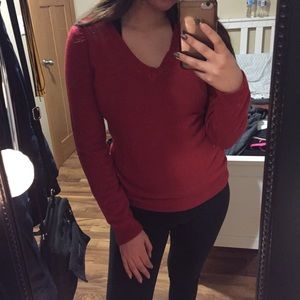 New York & Company red comfy sweater